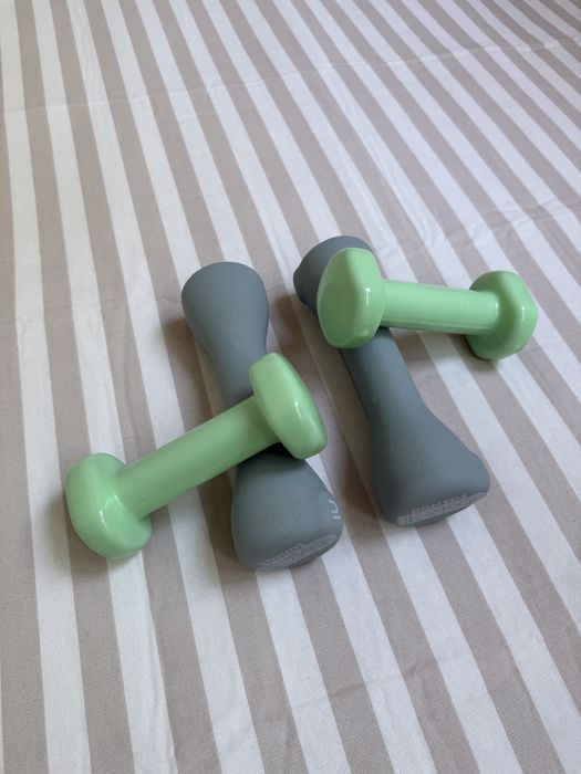 Set gantere 1,2,3 kg