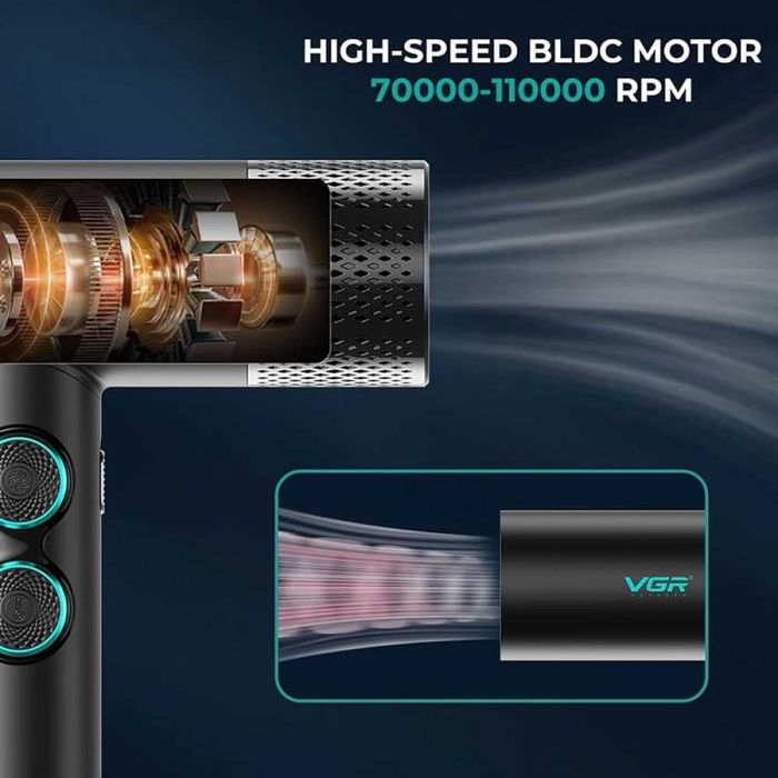 Нов професионален комплект за подстригване 4в1 VGR Professional Barber