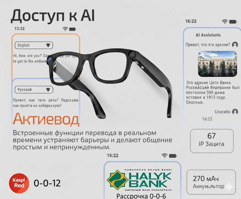 Ai smart очки ИИ очки