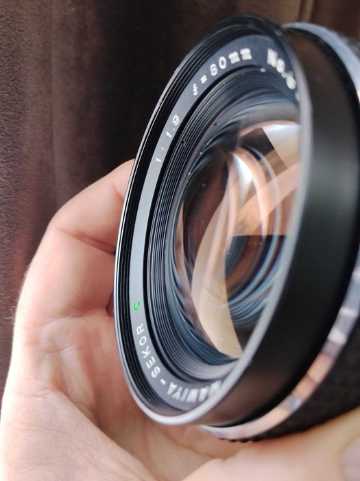 Продам легендарный объектив Mamia-Sekor 80mm 1.9