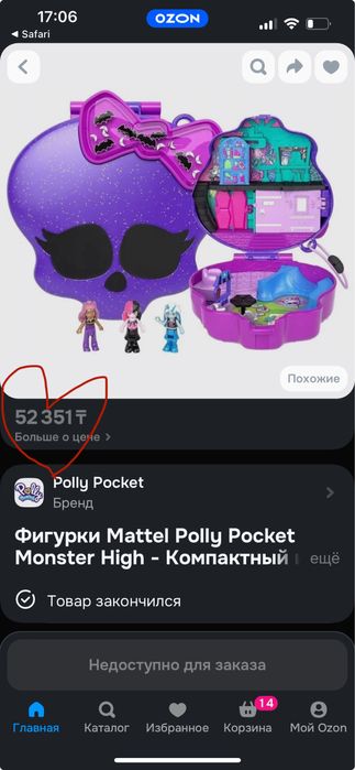 Polly Pocket Monster High, Монстр Хай