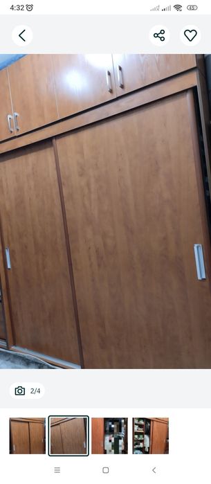 Шкаф раздвижной с антрисолью