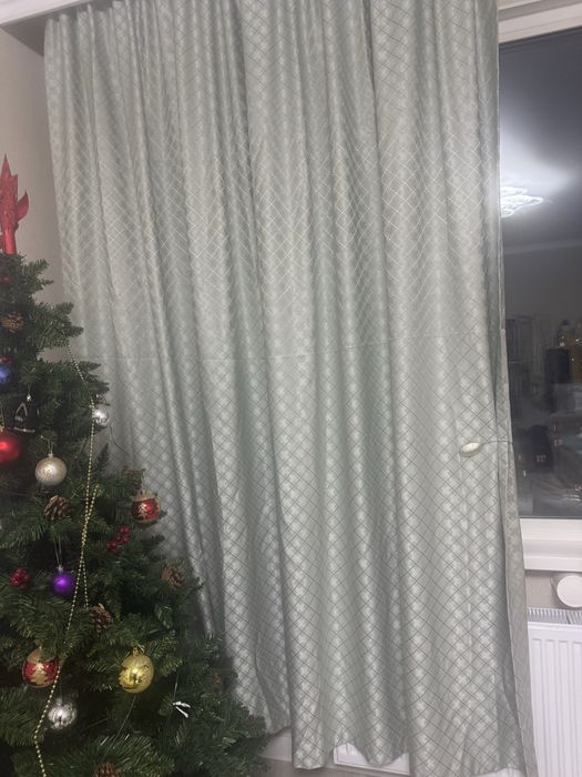 Шторы мятного цвета
