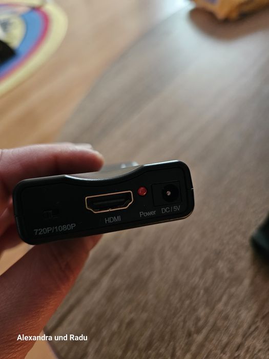 Convertor SCART la HDMI Techly, 720p/1080p