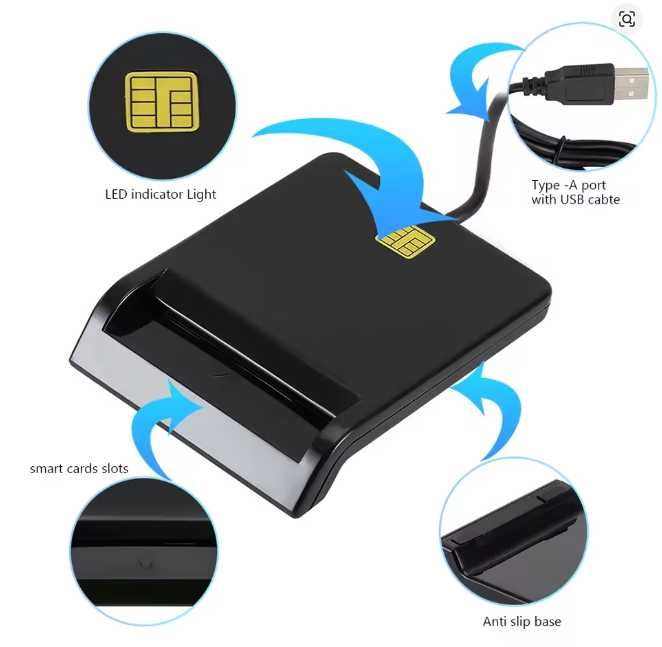 Cititor Buletin Electronic România – Compatibil IDPlug Manager -USB-A
