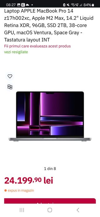 MacBook Pro 14″  M2 Max Chip 12-Core CPU 38-Core GPU, 96GB RAM,