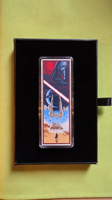 Продавам сребърна монета Star Wars 3 oz
