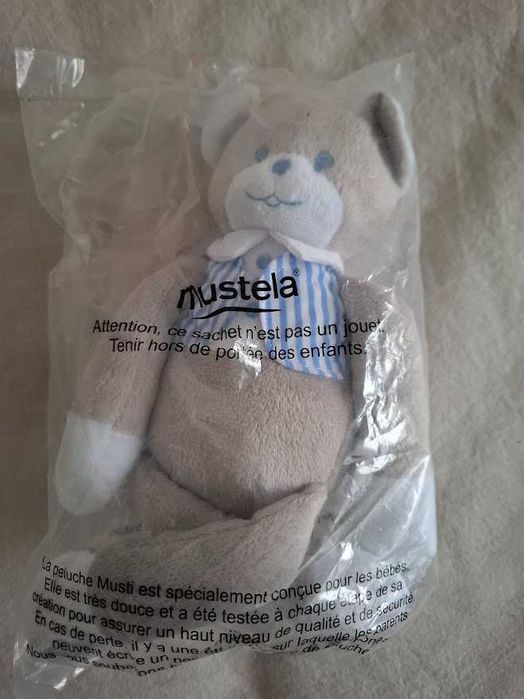 Плюшено мече MUSTELA- ново