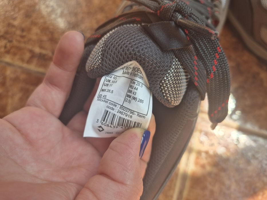 мъжки обувки Quechua Decathlon