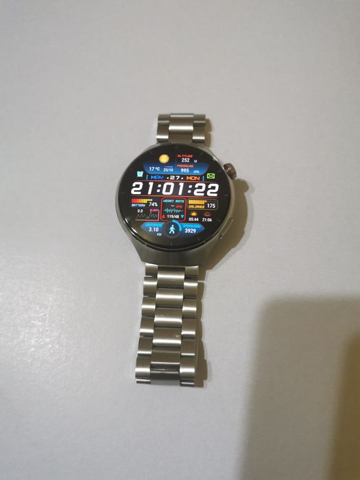 Vând smartwatch Huawey Watch 4 pro, curea piele