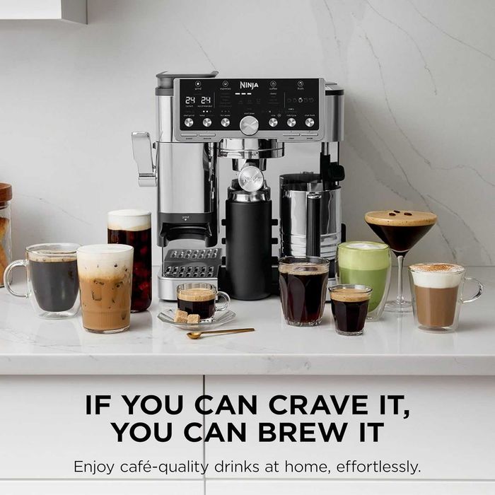 Комбинирана Кафемашина 3-в-1 Ninja Luxe Café Pro ES701EU Кафеавтомат (Еспресо, Филтър, Cold Brew)