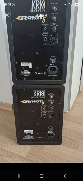Set doua monitoare active KRK  Rokit 6 G2 stare excelenta