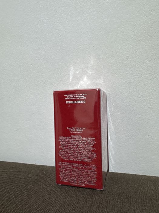 Parfum red wood dsquared2