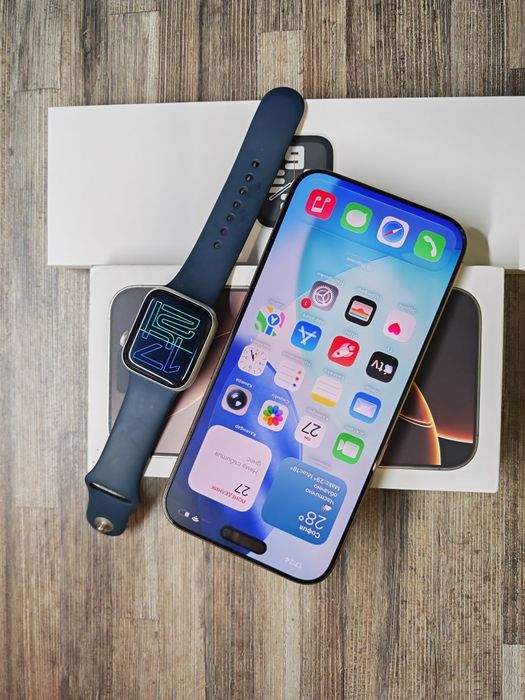 Като нов iPhone 16 Pro Max 256 GB Гаранция
