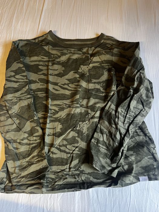 Pachet 8 bluze maneca lunga bumbac 140-144 (Mango, GAP, reserved)