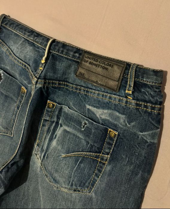 Дамски дънкови шорти Benetton