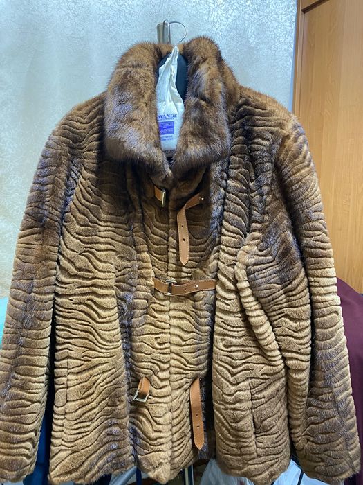 Норковый полушубок, б/у