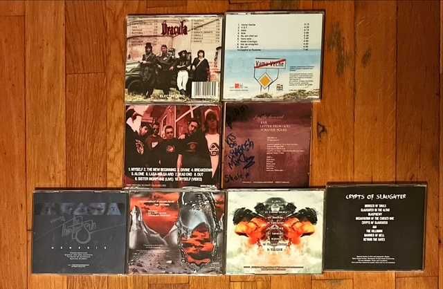 CD rock RO: Dracula, Vama Veche, 2x Crize, 4x albume metal