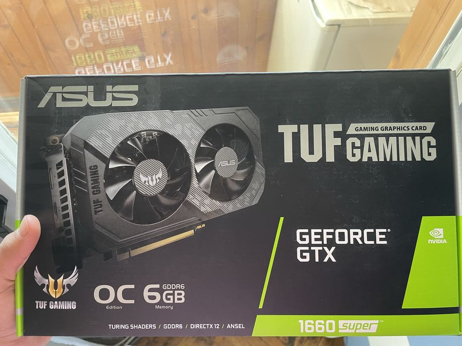 Видеокарта ASUS TUFF GTX 1660 SUPPER 6GB