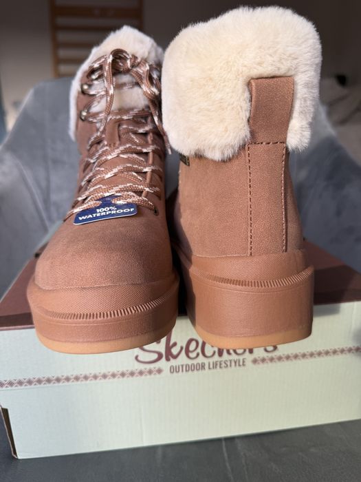 Ghete iarnă Skechers Park City Dama Impermeabile NOI Mărimea 38