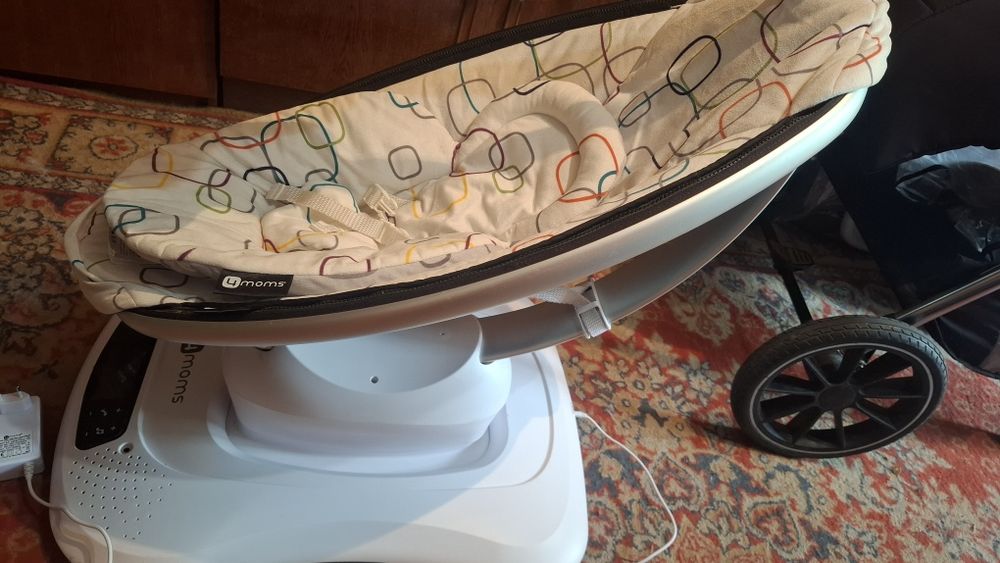 Элекрокачеля шизлонг 4mams