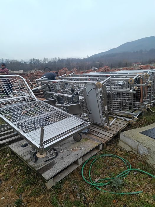 Pat spital, electric, inox