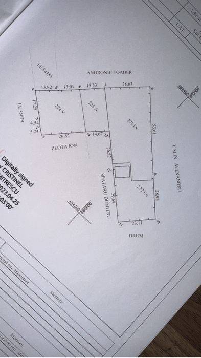 Vand teren 3400m Bolotesti