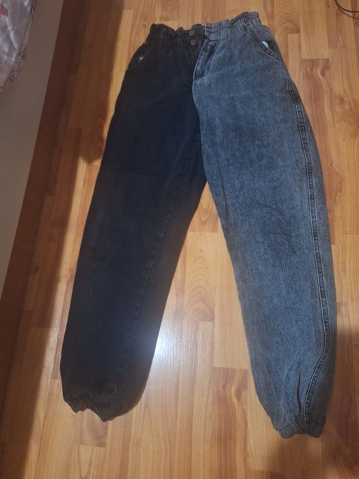 Модерни черно сиви дънки