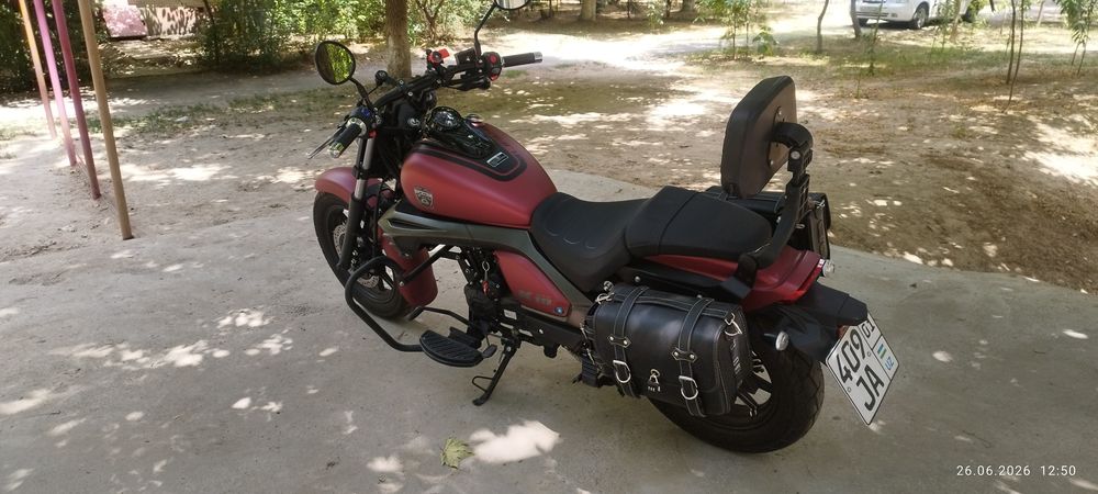 Продаю мотоцикл lifan k19 1900 пробег,2024г выпуска