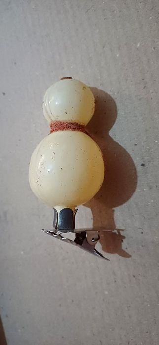 Ёлочная игрушка игрушки новогоднии СССР из стекла стекляная