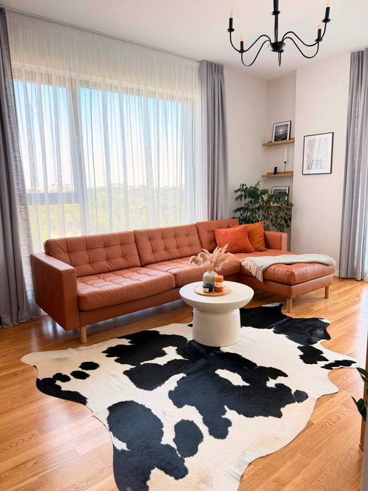 Inchiriez apartament 2 camere mobilat si utilat in zona Casa Presei - Straulesti