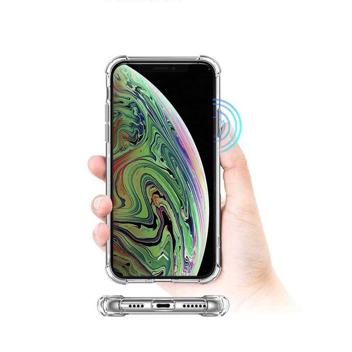 Прозрачен кейс iPhone7/8/Plus/SE/X/XS/11,12/Pro/Max/mini/13/14 Pro/Max