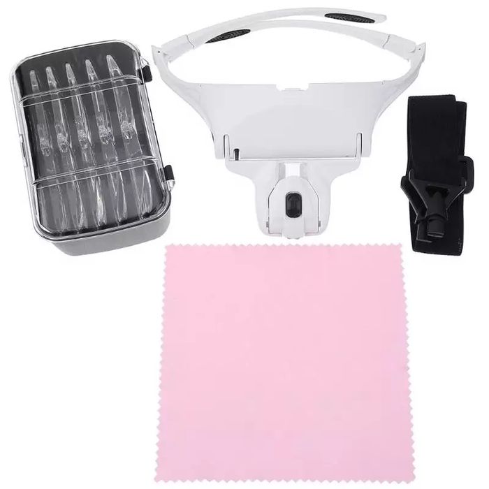 Новые Увеличительные бинокулярные очки-лупа с 5 линзами