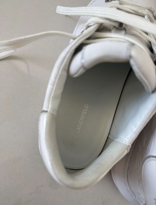 Pantofi sport wedge, Karl Lagerfeld, de piele, 37