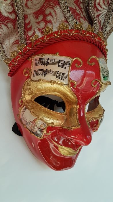 Masca venetiana originala Venetia Italia unicat lucrat manual