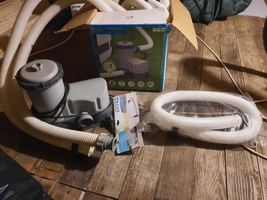 Pompa de filtrare apa pentru piscine cu filtru inclus