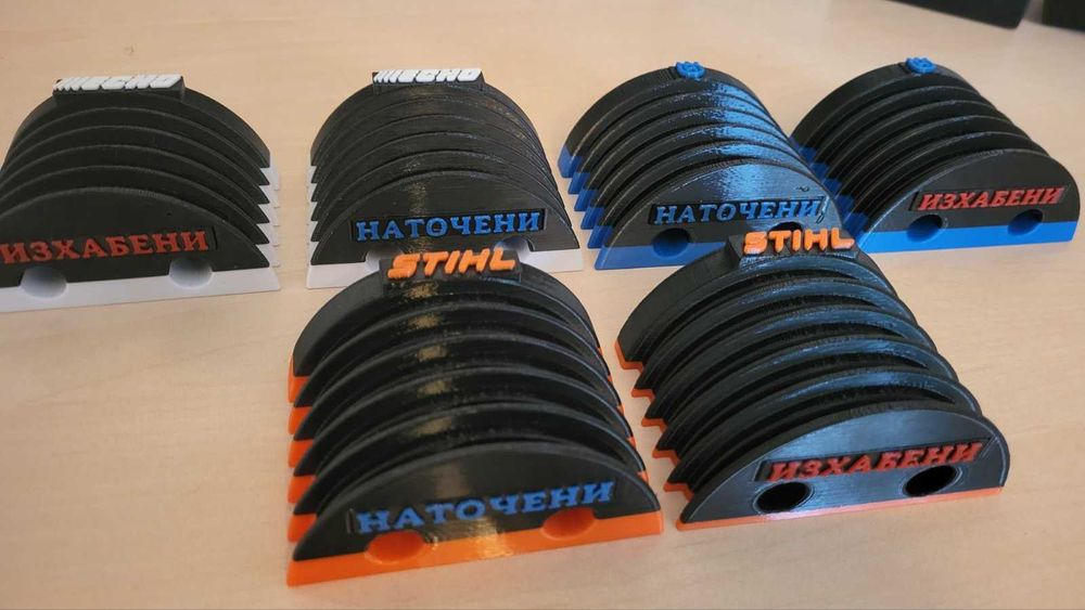 Стойки и аксесоари за моторен трион Stihl Husqvarna Echo Dolmar и др.