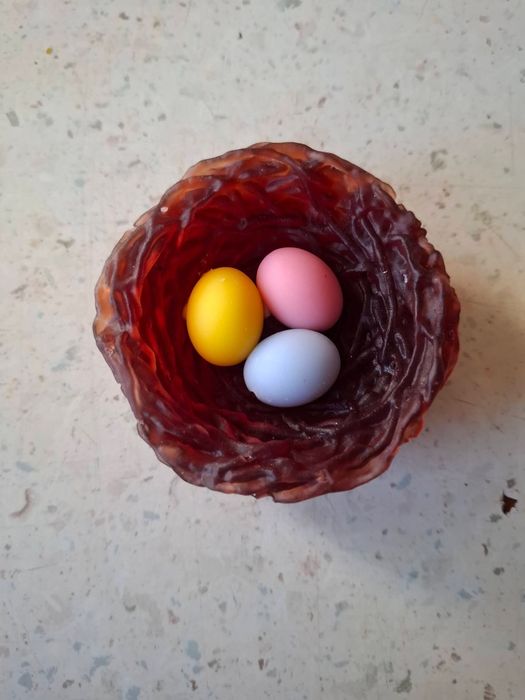 Великденски сапунени гнезда