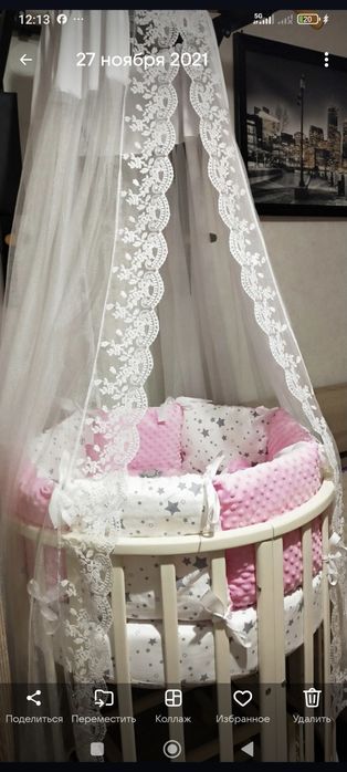 Детская кроватка- трансформер