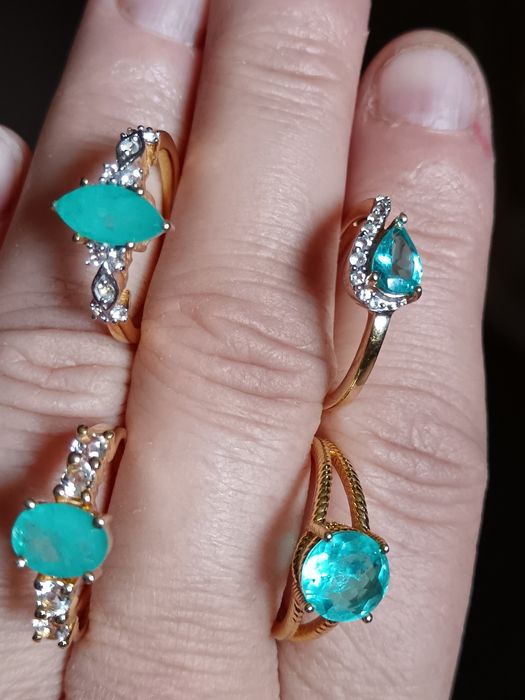 REDUCERI : Inele din argint,placate cu aur!