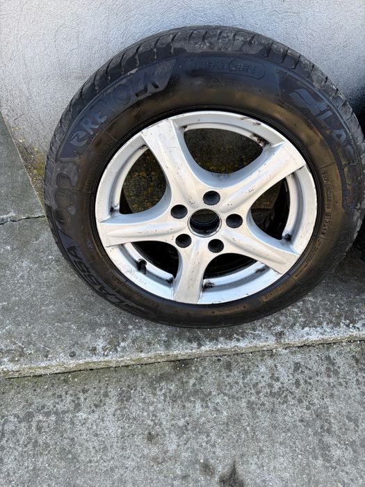 Jante aliaj R15 Golf 5/skoda cu tot cu cauciucuri