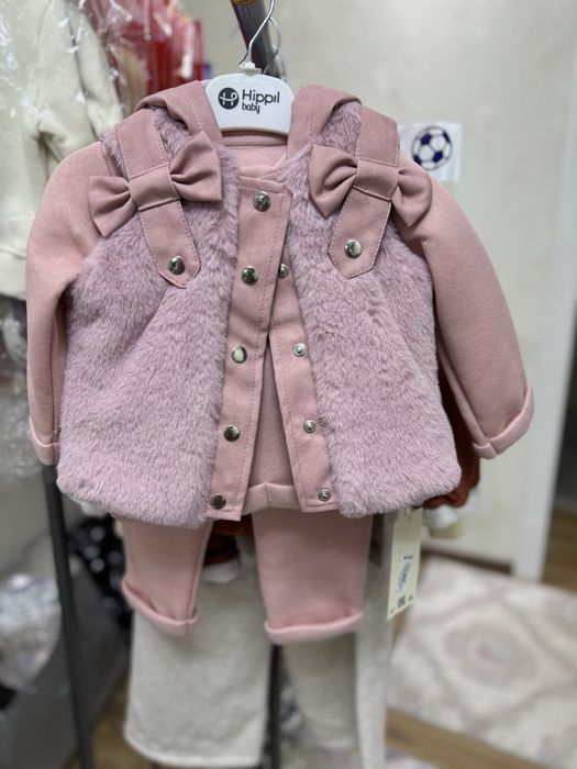 Турецкие тройка утепление для девочек