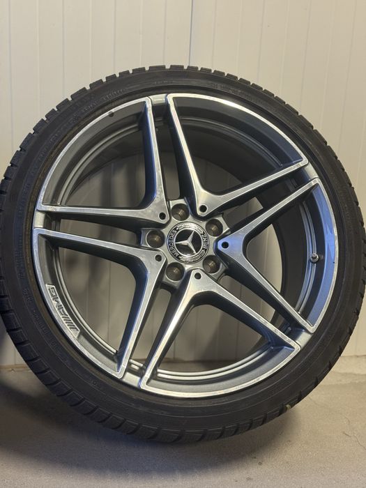 ОРИГИНАЛНИ 19’ нови джанти с гуми Mercedes AMG W205;W213, 5x112, 66.6