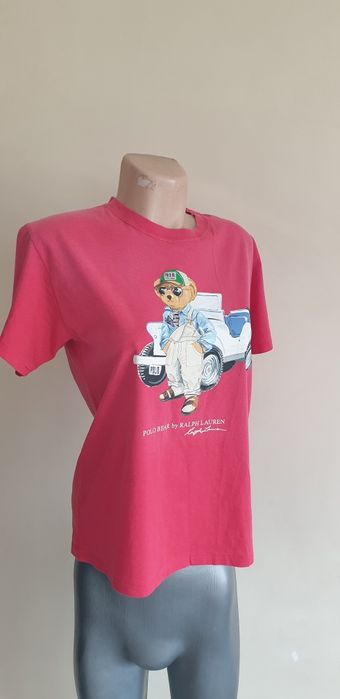 POLO Ralph Lauren Bear Cotton Size M НОВО! ОРИГИНАЛ! Дамска Тениска!