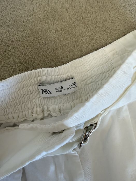Белые шорты Zara рост 128