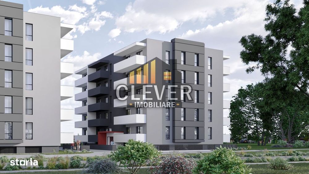 Apartament 2 Camere, Bucătărie Închisă | Balcon 11 mp | Comision 0%