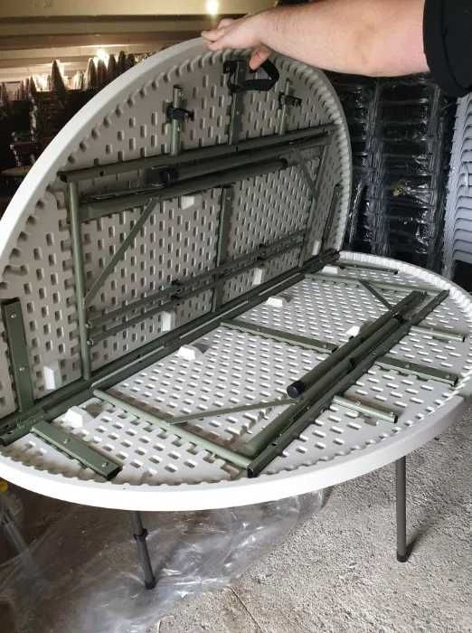 Mese / Masa Evenimente 150 / 180 cm Rotunda Pliabila