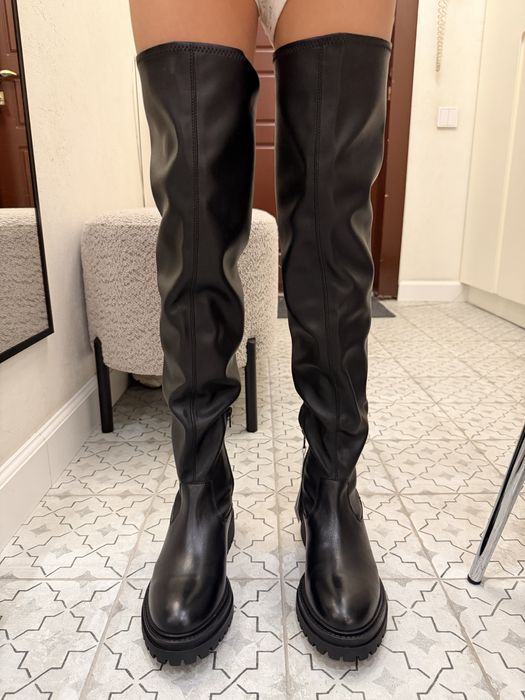 Сапоги ботфорты