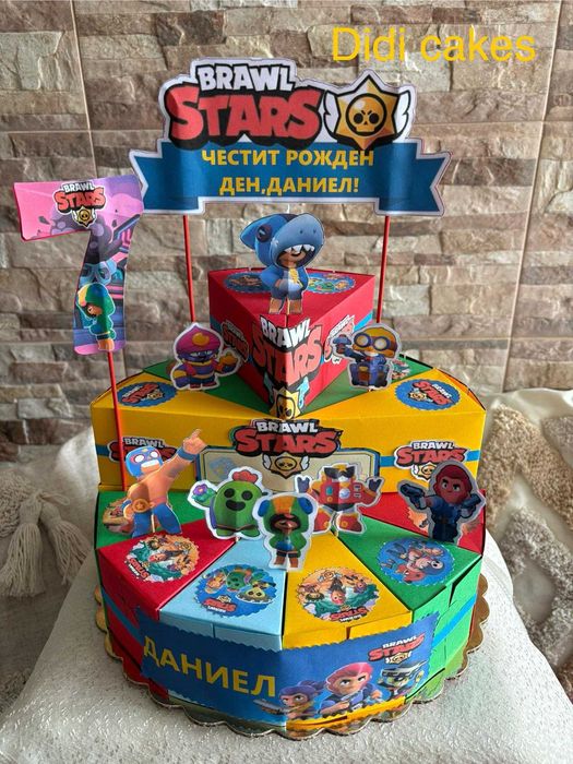 Картонена /хартиена торта