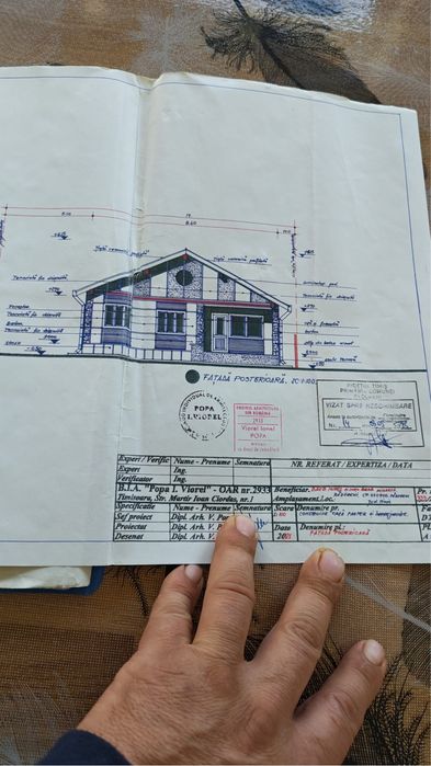 Teren 500 mp + fundație și zidărie + proiect casă 100 mp | Toate utilitățile | Pădureni